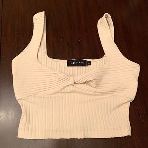 Honeybum Tan Crop Top